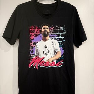 Pre-Owned – Adidas – Lionel Messi Graphic T-Shirt Size S